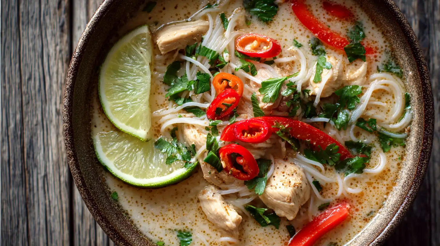 Easy Thai Chicken Soup: A Quick & Flavorful Weeknight Recipe