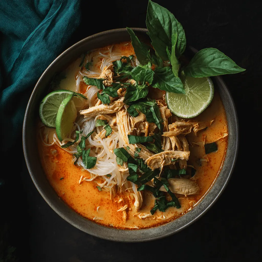 Quick & Easy Thai Chicken Soup Recipe